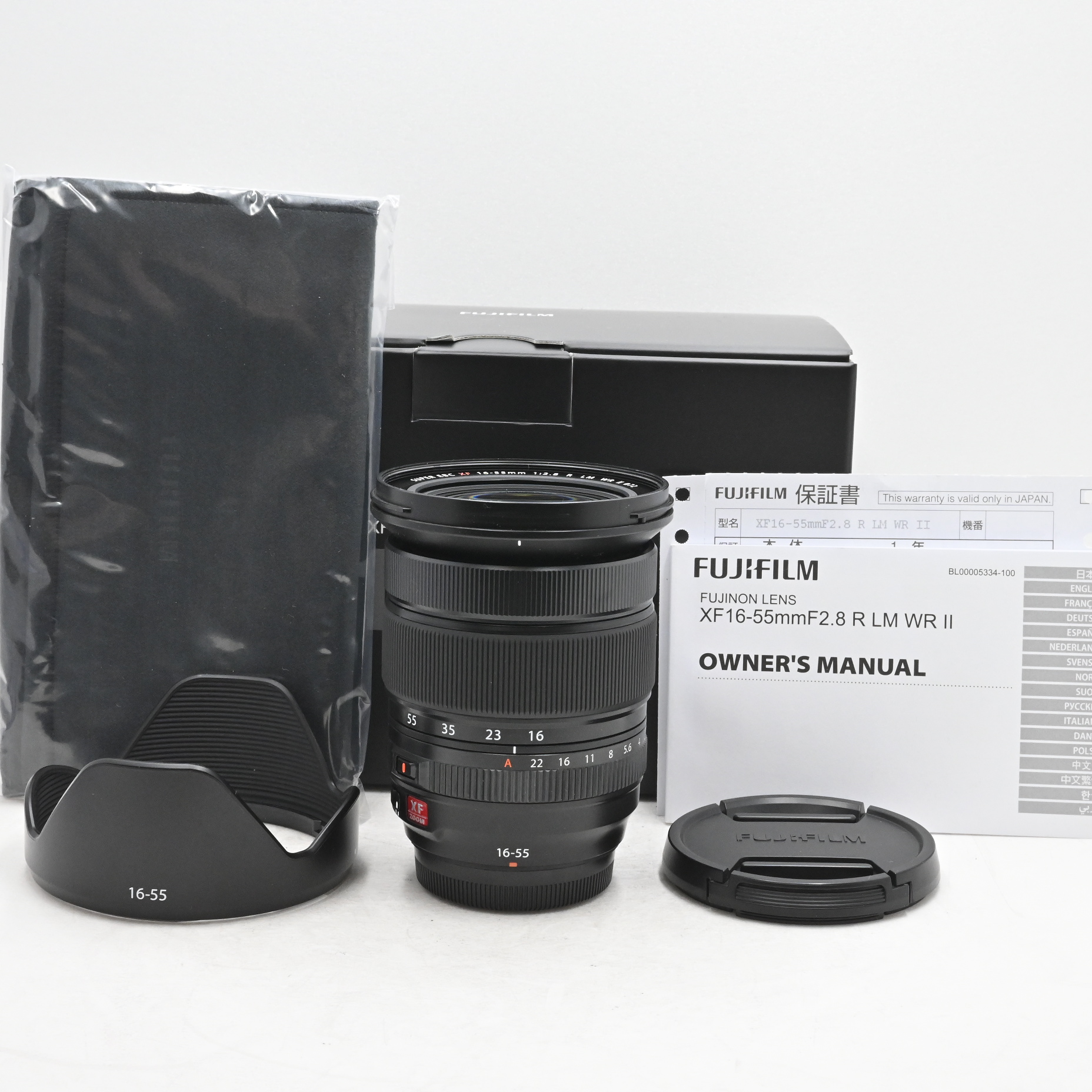 美品★★★FUJIFILM　XF16-55mmF2.8 R LM WR II
