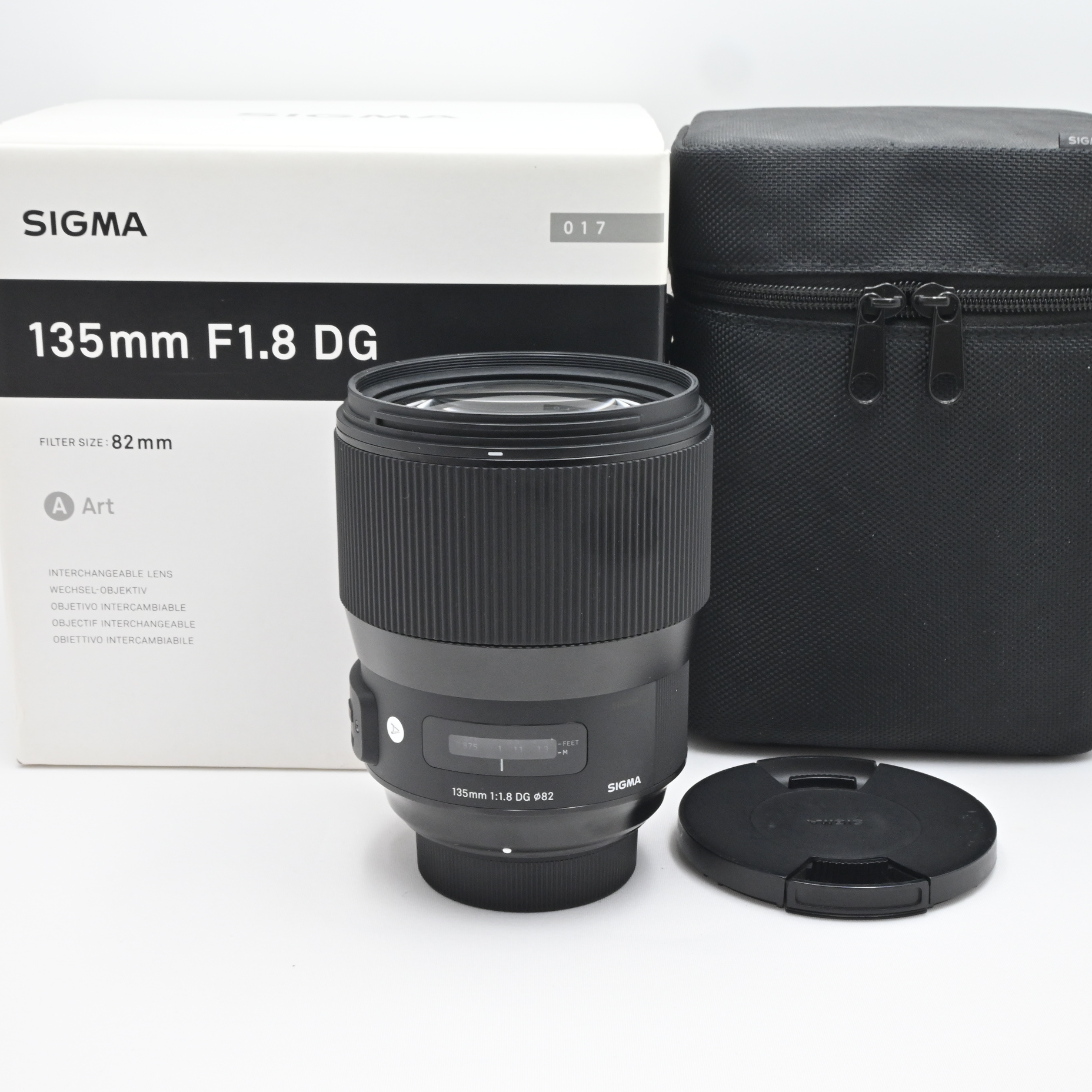 極上品★★シグマ SIGMA シグマ Nikon Fマウント レンズ 135mm F1.8 DG HSM