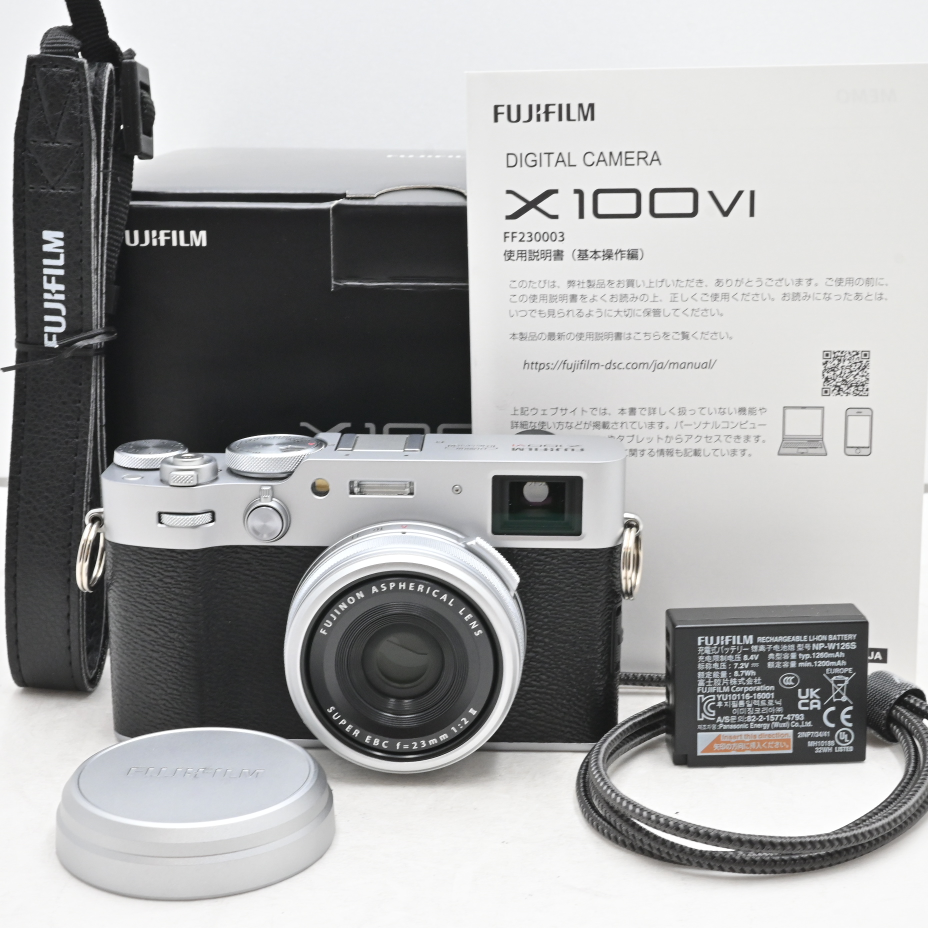 Fujifilm X100VI デジタルカメラ-シルバー