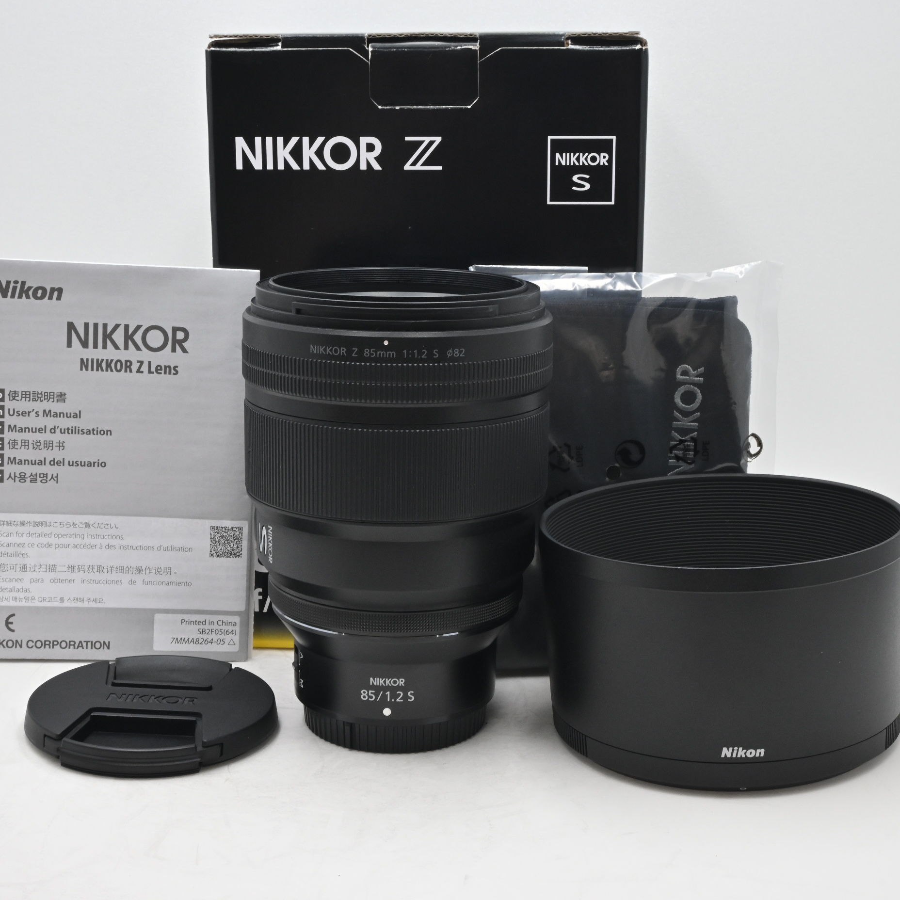 ほぼ新品★Nikon 単焦点レンズ NIKKOR Z 85mm f/1.2S Zマウント