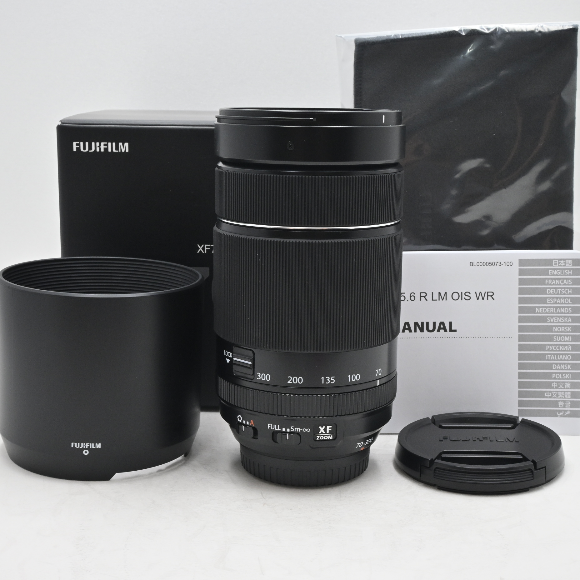 極上品★★★富士フイルム(FUJIFILM) X  F XF70-300MMF4-5.6 R LM OIS WR ブラック