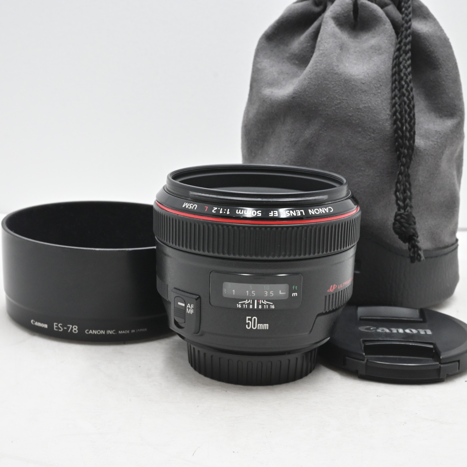 極上品 Canon 単焦点標準レンズ EF50mm F1.2L USM