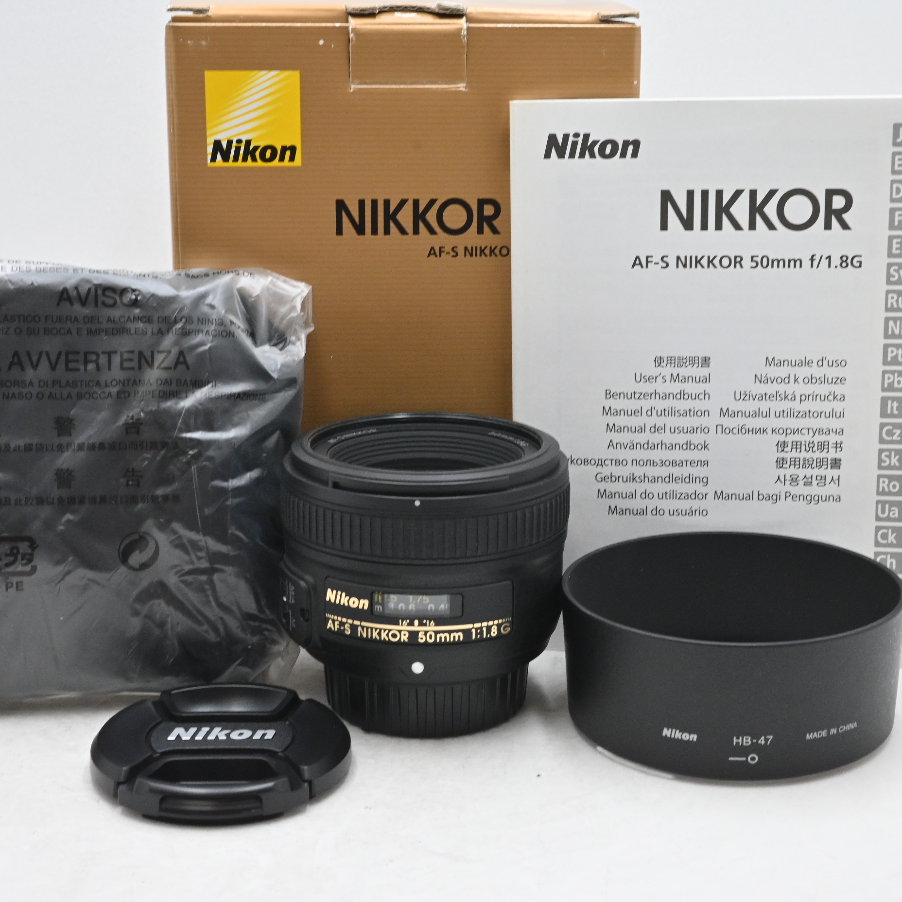 極上品★★★Nikon 単焦点レンズ AF-S NIKKOR 50mm f/1.8G