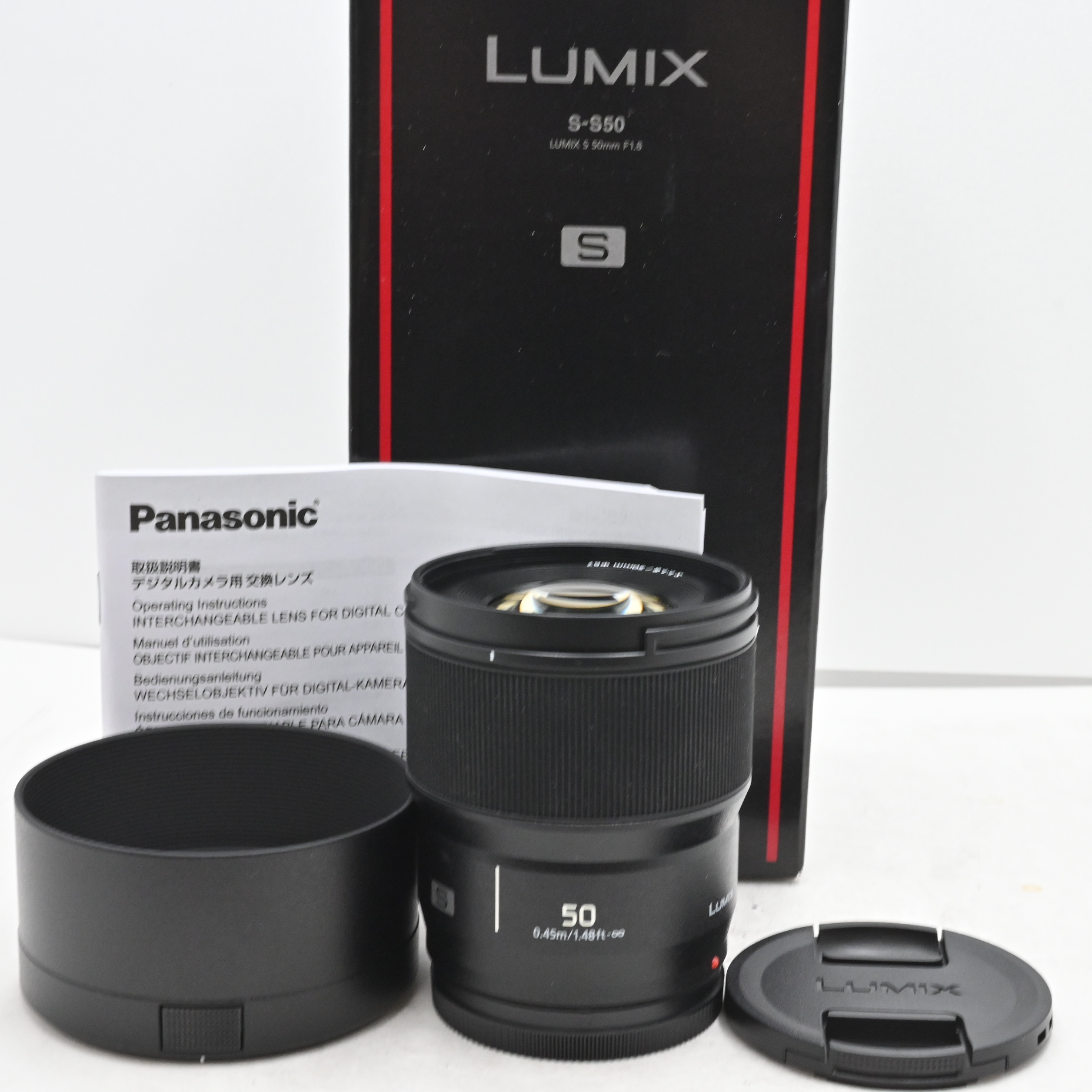 極上品★★★Panasonic LUMIX S 50mm F1.8 S-S50