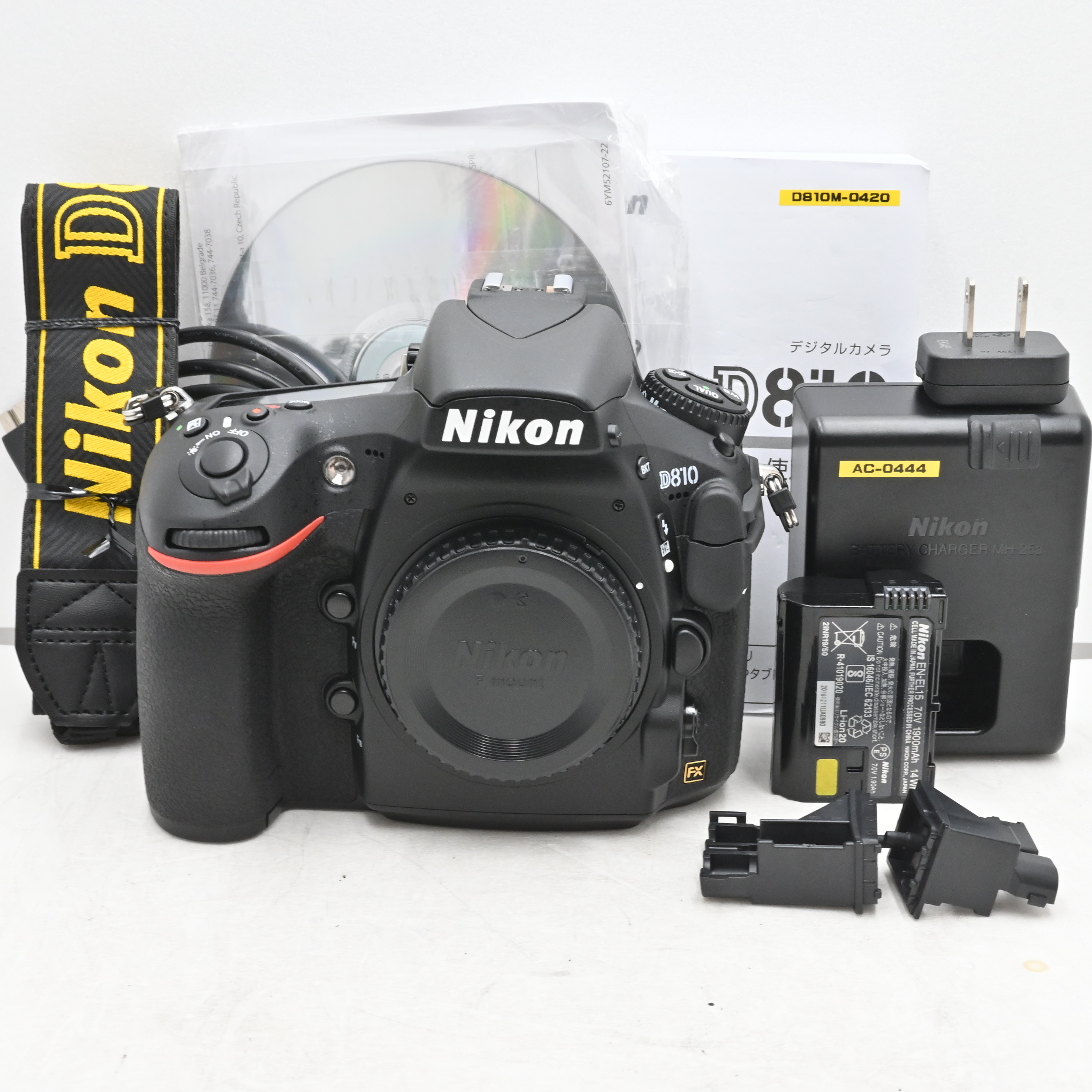 シャッター回数わずか『79』Nikon デジタル一眼レフカメラ D810