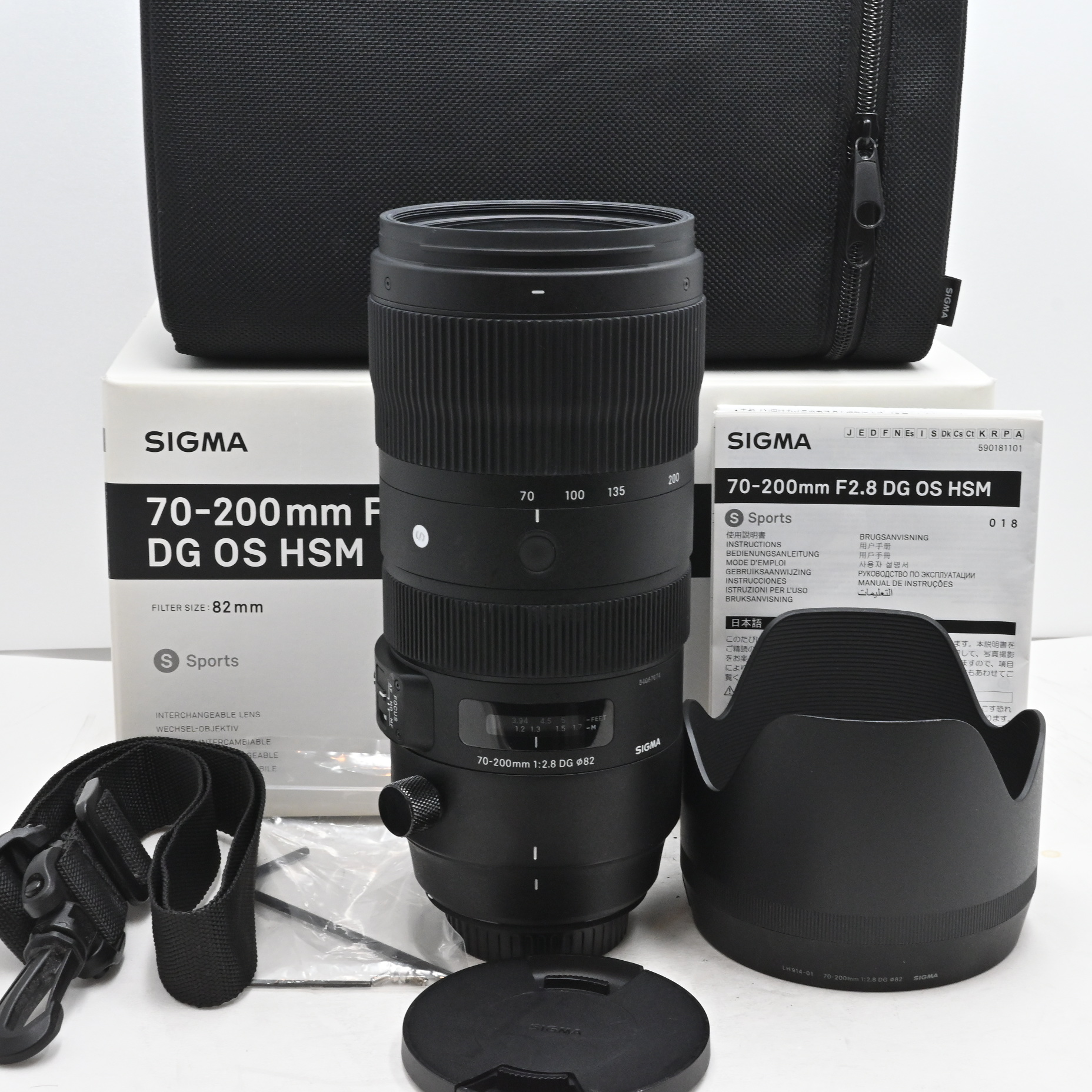 シグマ	70-200mm F2.8 DG OS HSM Sports キヤノンEF用