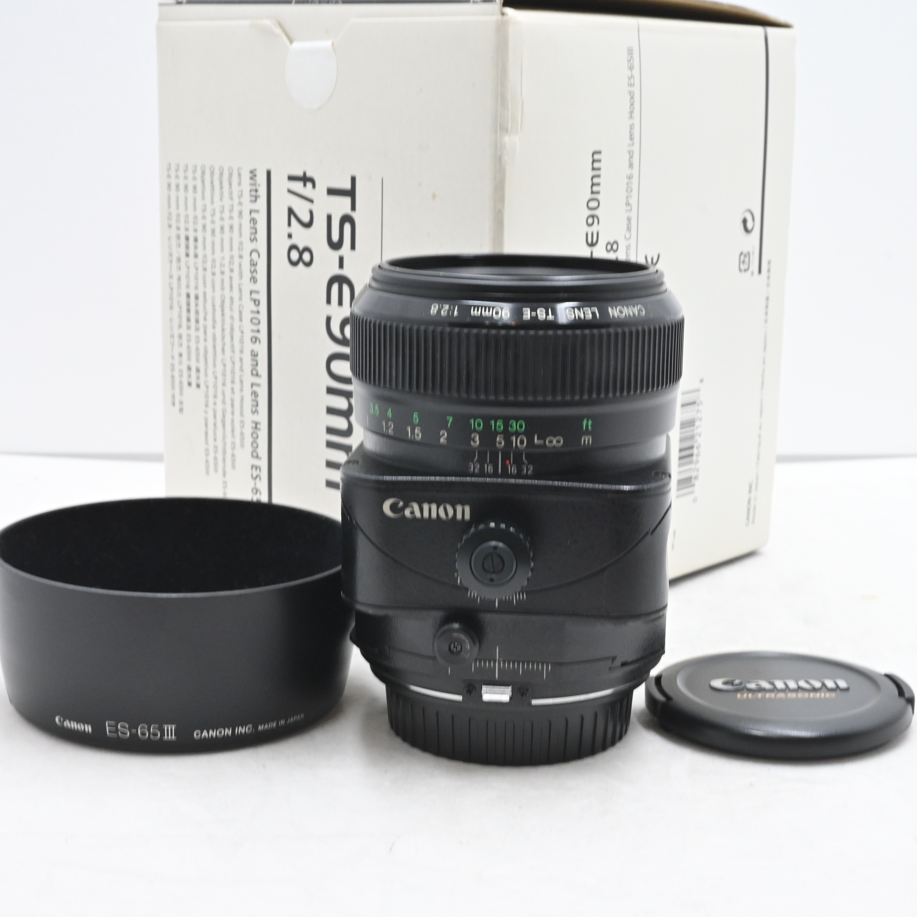 Canon テイルト・シフトレンズ TS-E90mm F2.8 フルサイズ対応