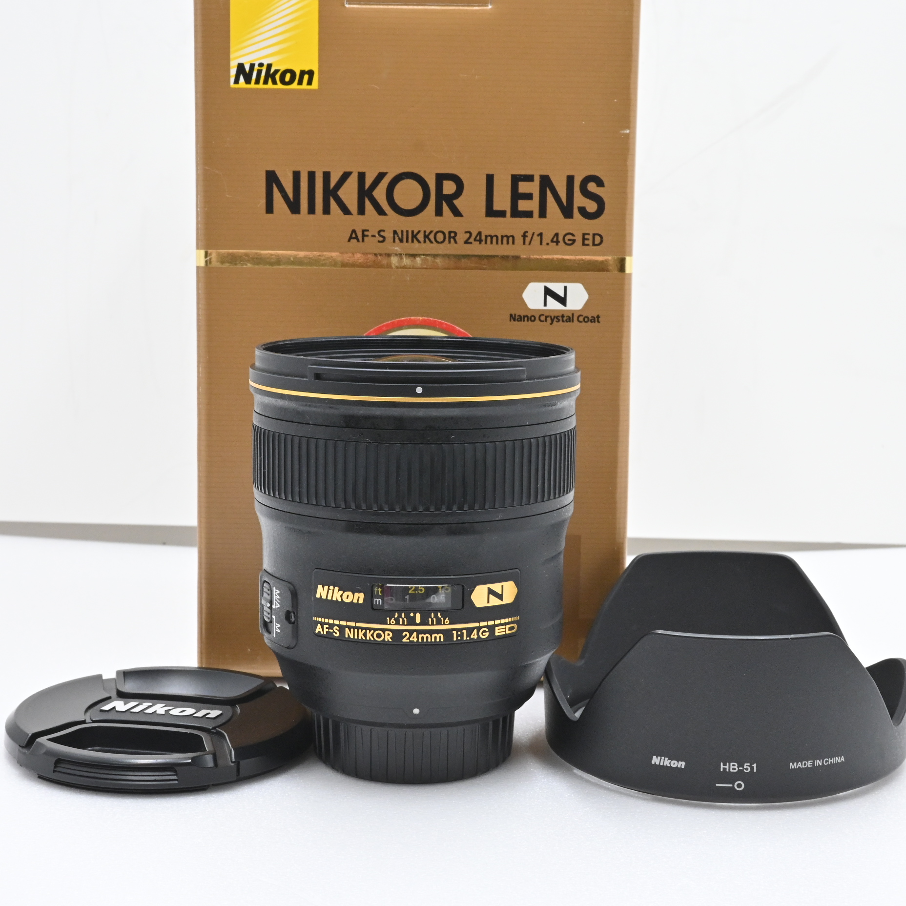 極上品★★★Nikon 単焦点レンズ AF-S NIKKOR 24mm f/1.4G ED