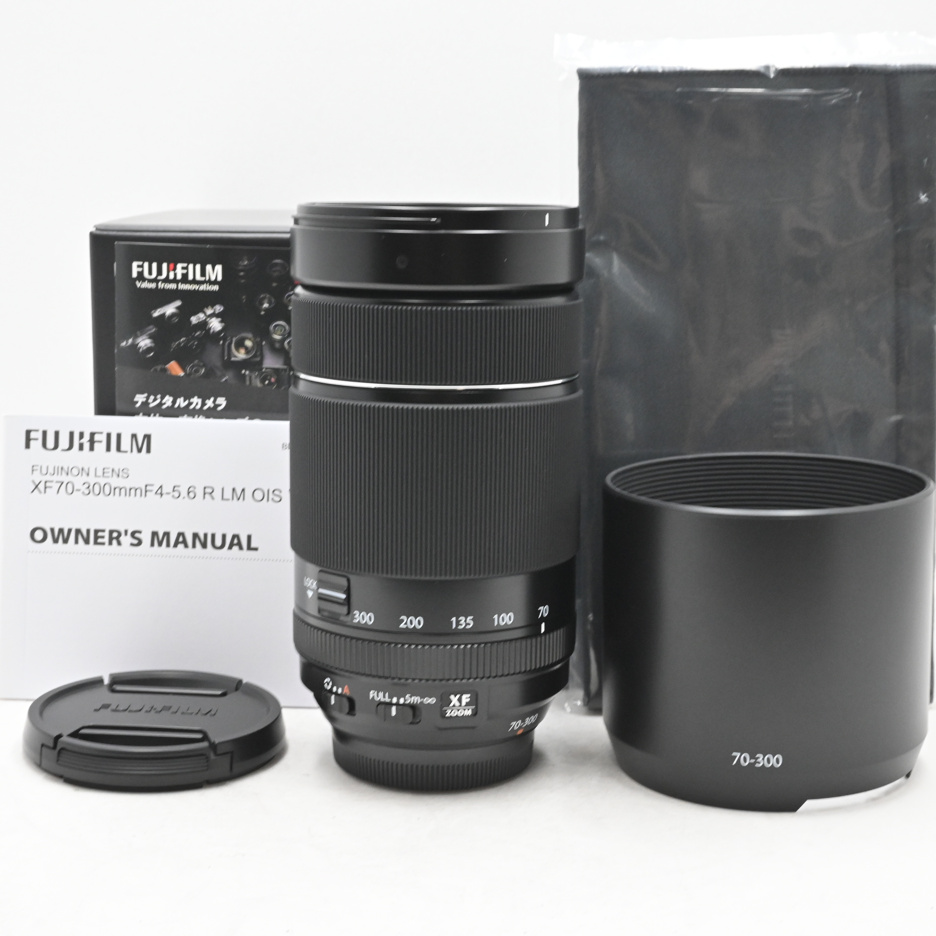 ほぼ新品★富士フイルム(FUJIFILM)XF70-300MMF4-5.6 R LM OIS WR ブラック