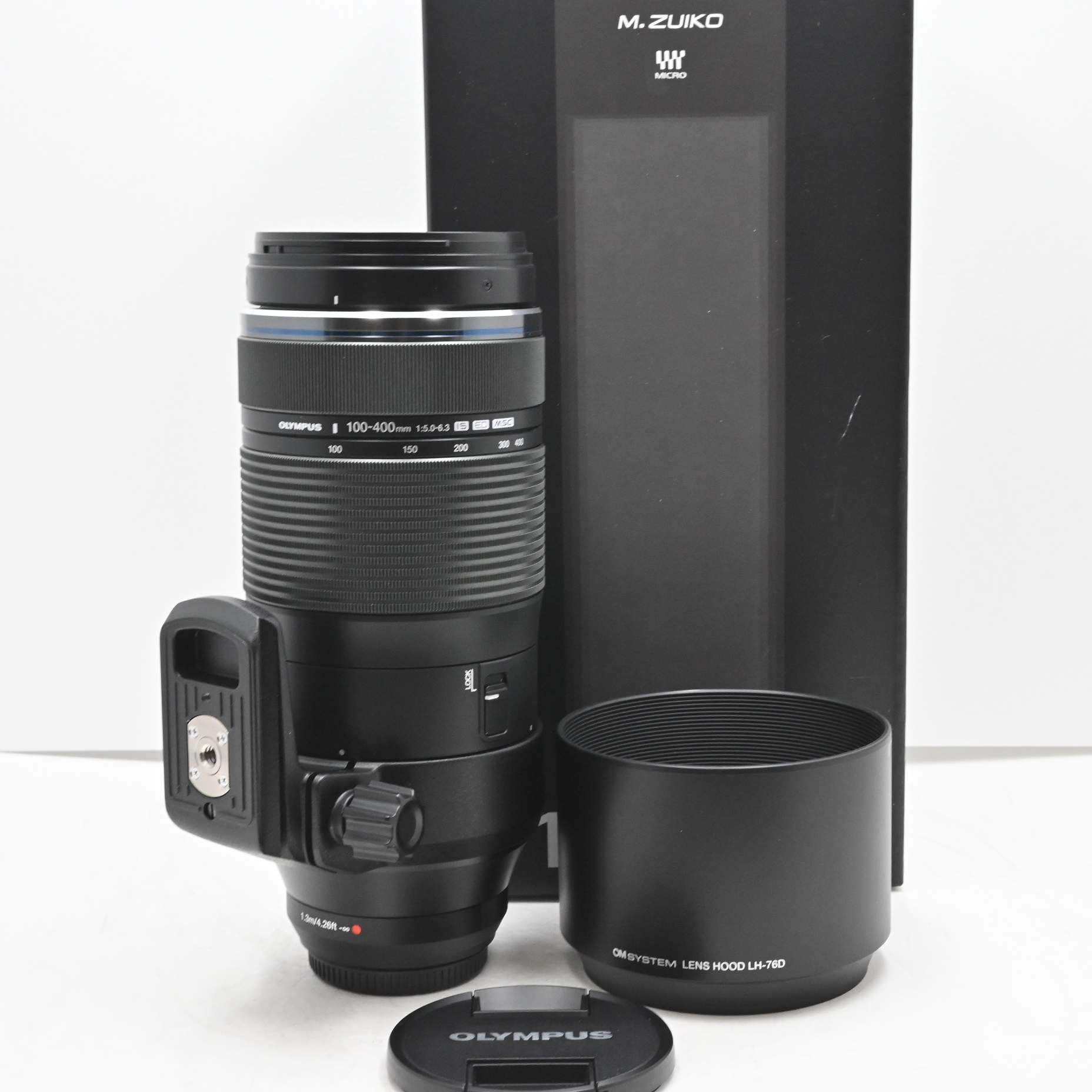 ほぼ新品★OLYMPUS M.ZUIKO DIGITAL ED 100-400mm F5.0-6.3 IS BLK