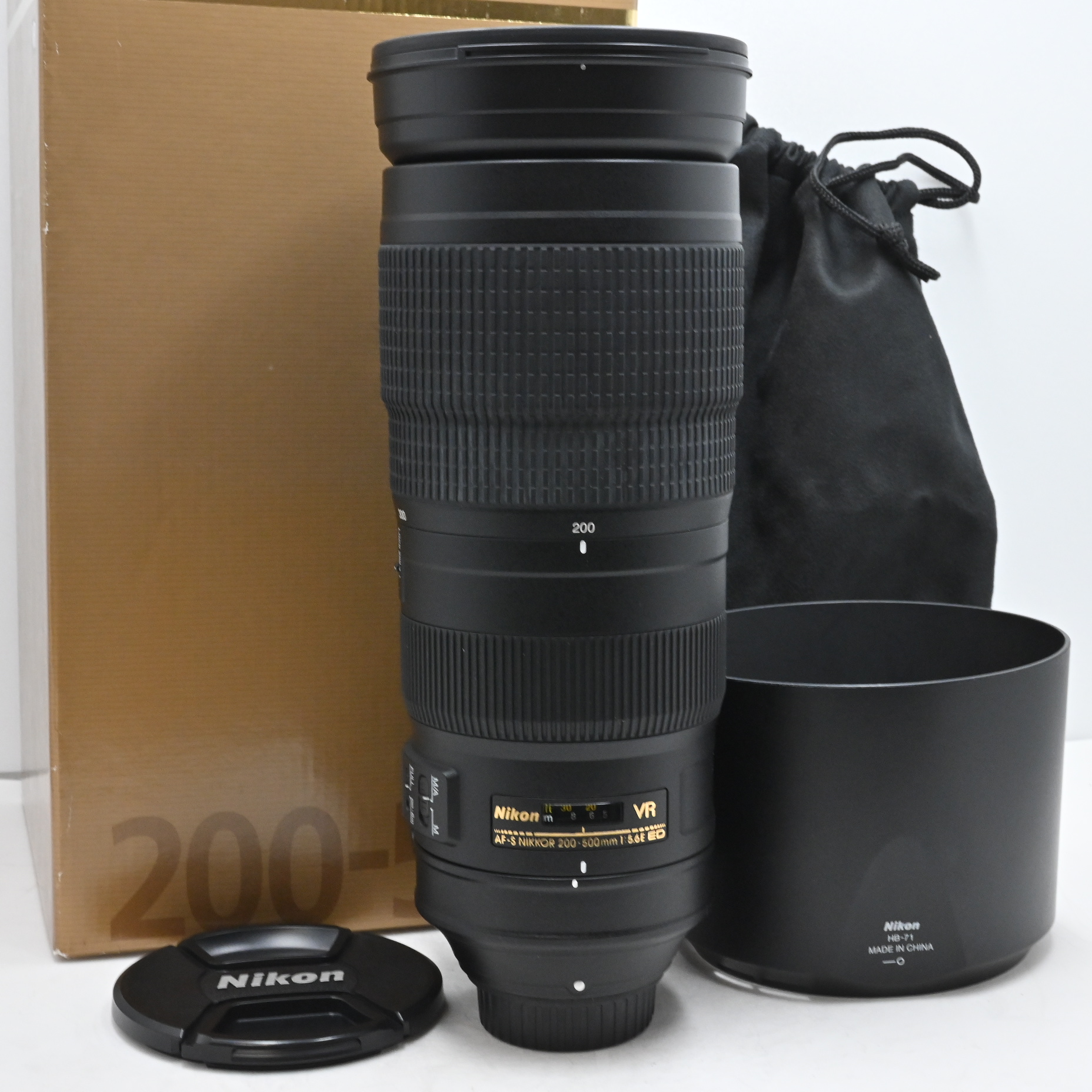 極上品★★Nikon 望遠ズームレンズ AF-S NIKKOR 200-500mm f/5.6E ED VR